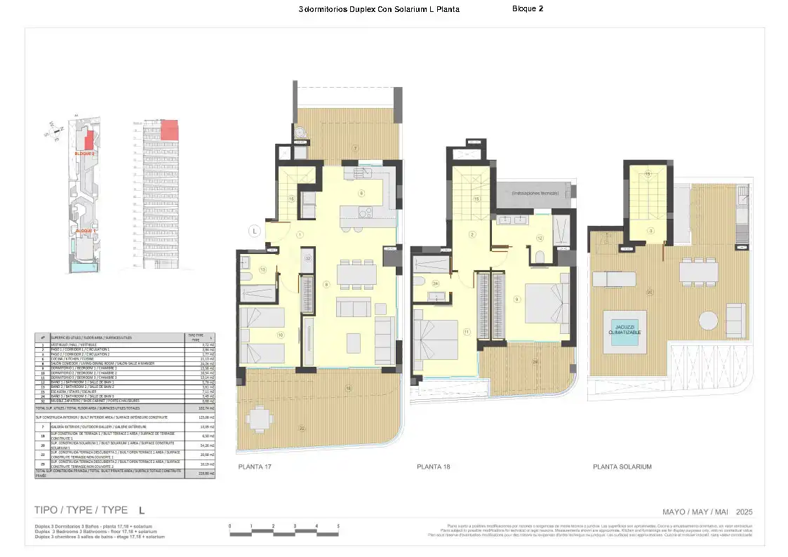 Dúplex en venta en Calpe / Calp con Aire acondicionado, Terraza y Trastero