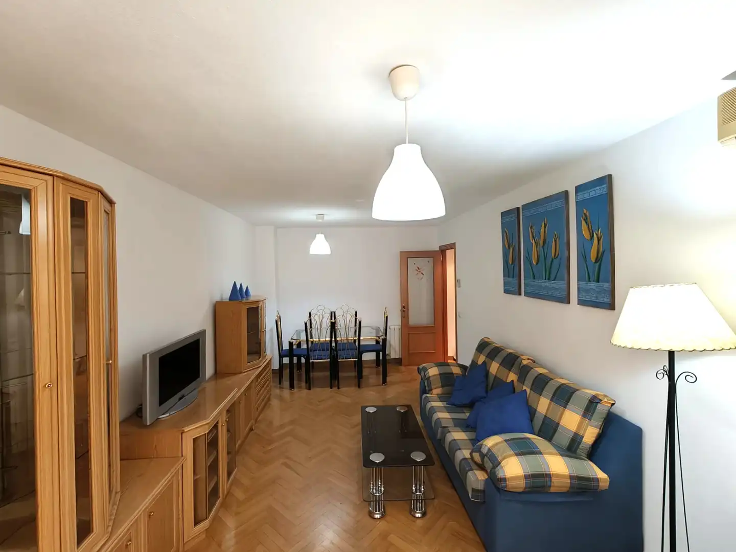 Wohnzimmer von Wohnung zum Verkauf in Madrid mit Klimaanlage, Heizung und Abstellraum