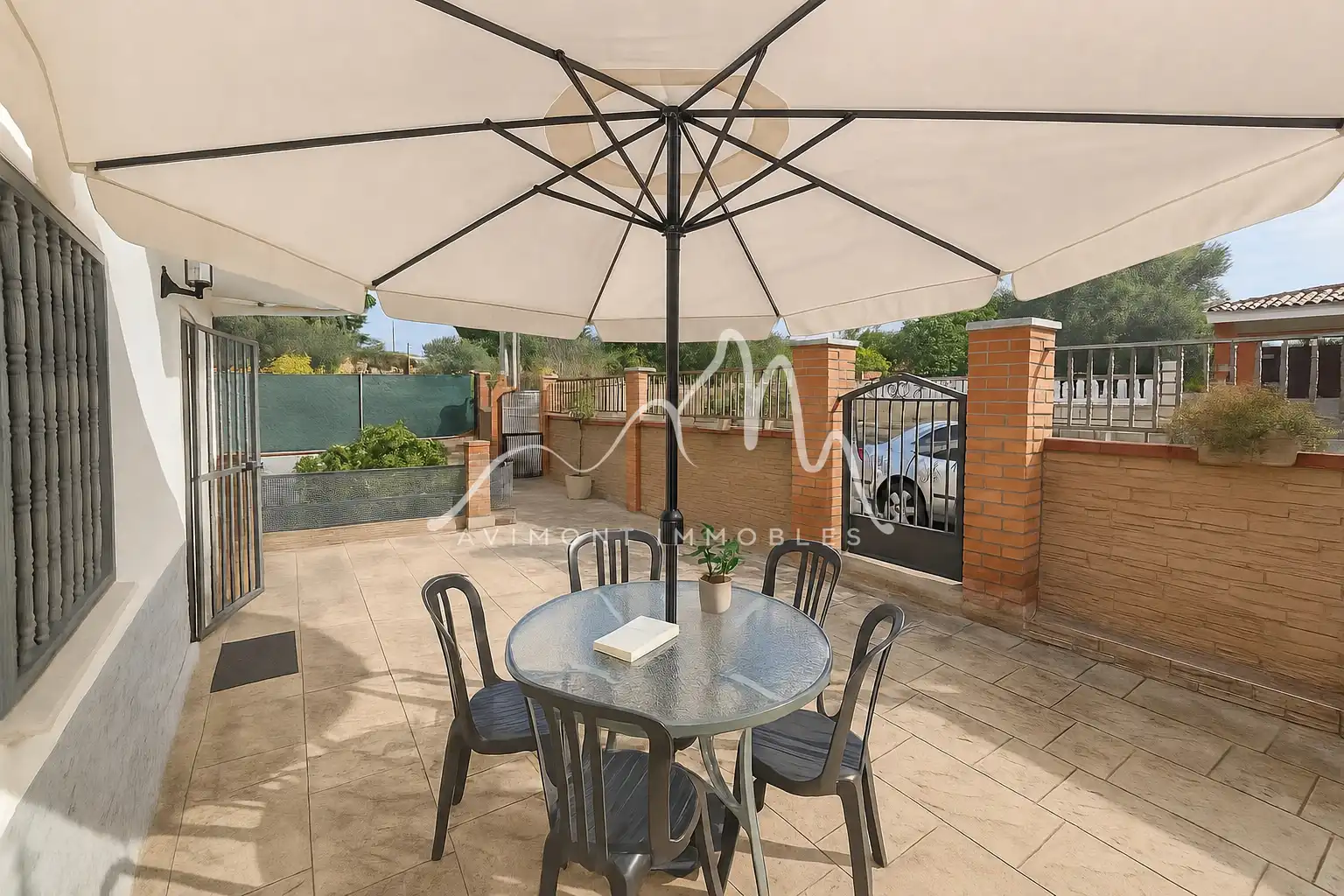 Terraza de Casa o chalet en venta en Piera con Aire acondicionado, Calefacción y Jardín privado