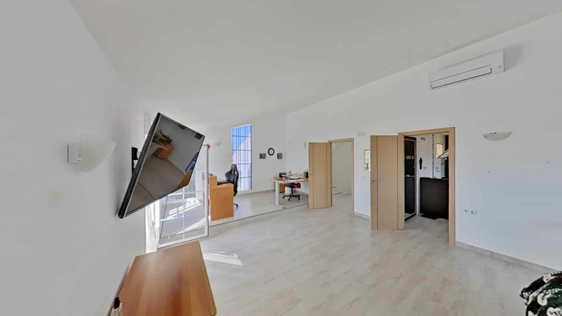 Sala d'estar de Casa o xalet en venda en Mutxamel amb Aire condicionat, Terrassa i Traster