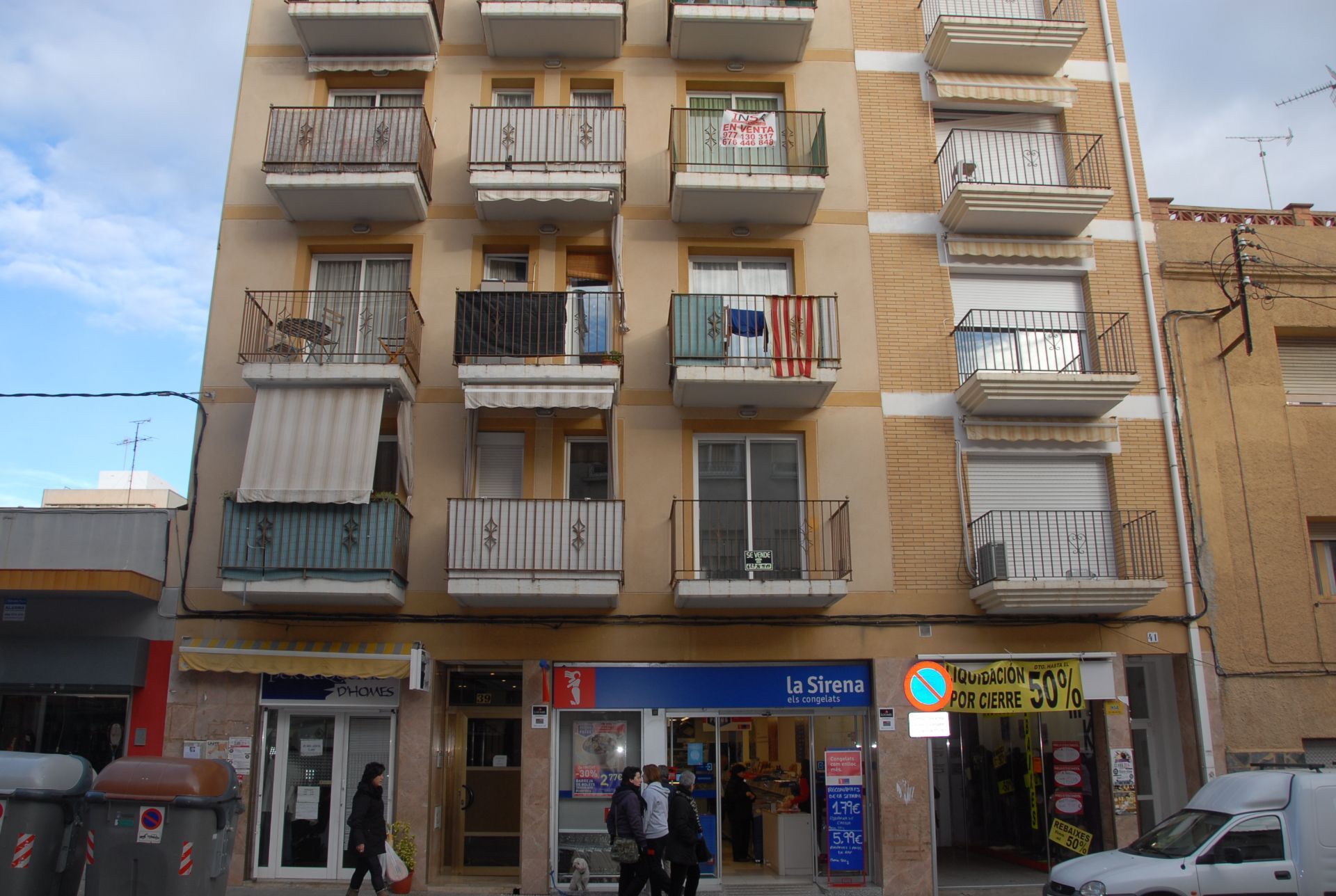Vista exterior de Estudi en venda en Torredembarra amb Aire condicionat i Terrassa
