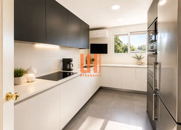 Cocina de Piso en venta en Madrid con Calefacción, Terraza y Piscina comunitaria