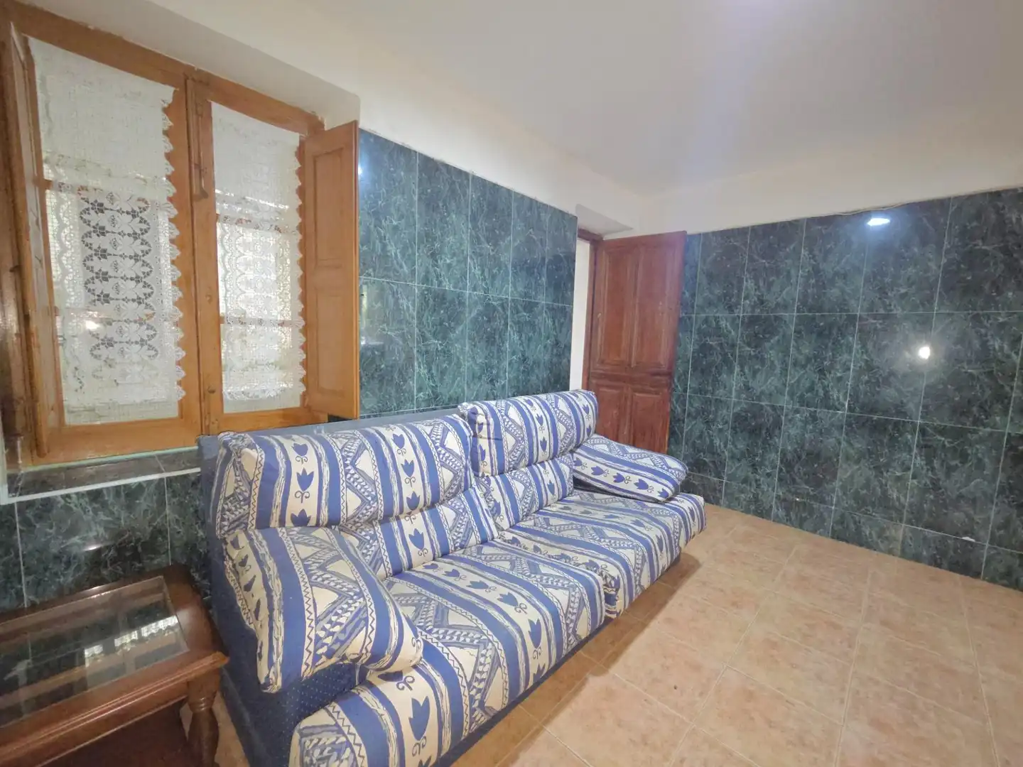 Sala d'estar de Casa o xalet en venda en Aller amb Calefacció, Jardí privat i Terrassa