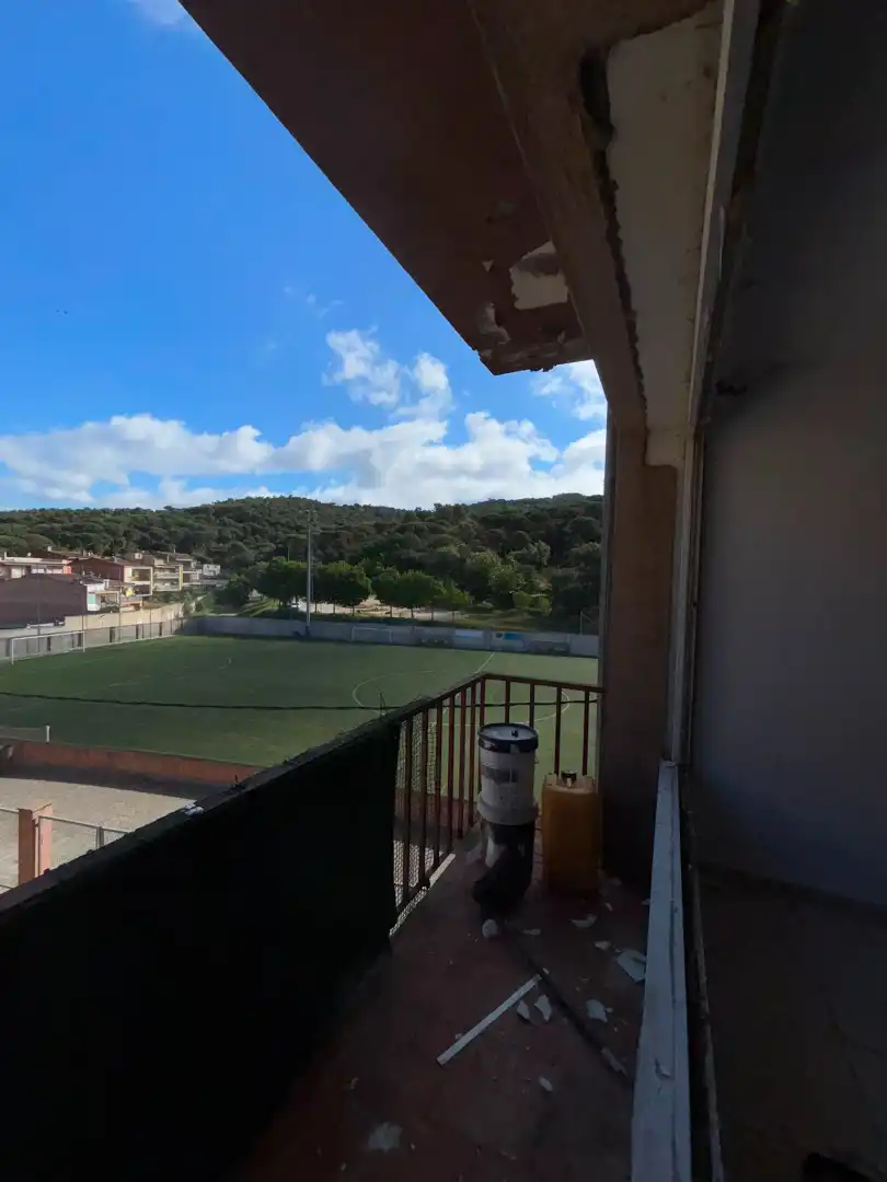 Terrasse von Wohnung zum Verkauf in Girona mit Balkon und Alarm