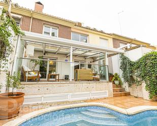 Terrace of Single-family semi-detached for sale in Málaga Capital  with Air Conditioner, Heating and Private garden