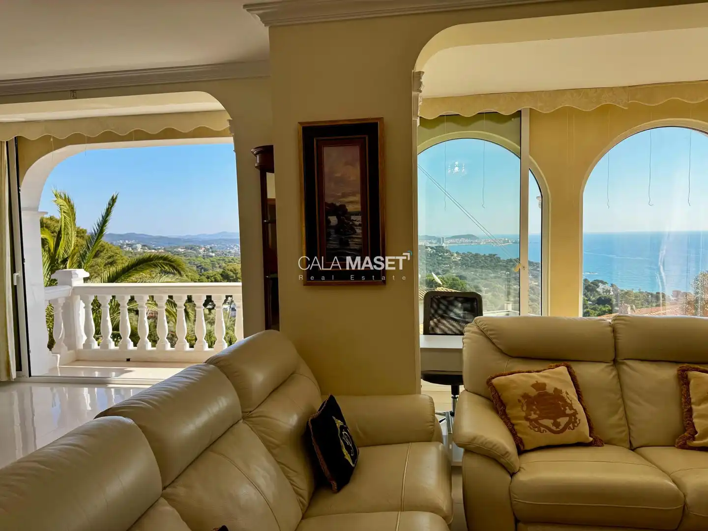 Wohnzimmer von Haus oder Chalet zum Verkauf in Calonge i Sant Antoni mit Heizung, Privatgarten und Terrasse