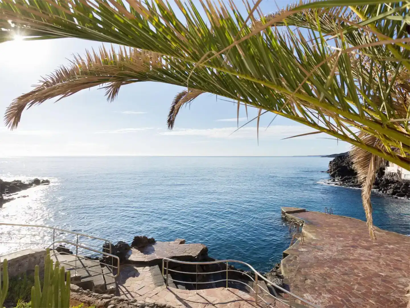 Vista exterior de Casa o chalet de alquiler en Güímar con Aire acondicionado, Jardín privado y Piscina