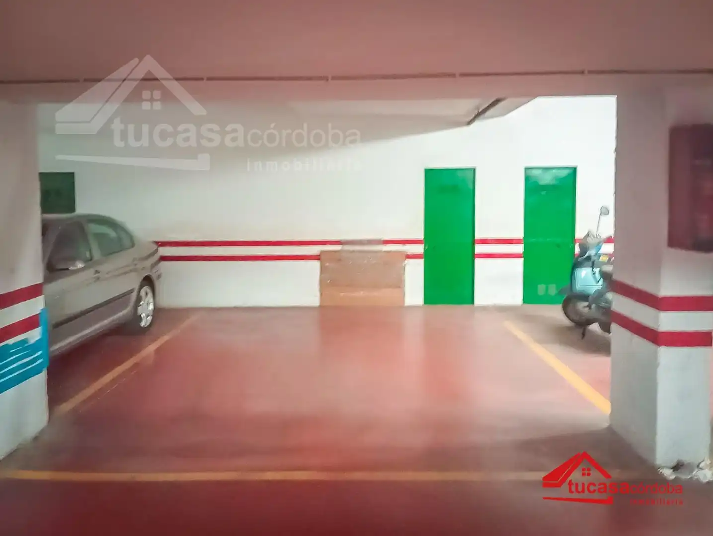 Parking of Flat for sale in Córdoba  with Air Conditioner, Heating and Storage room
