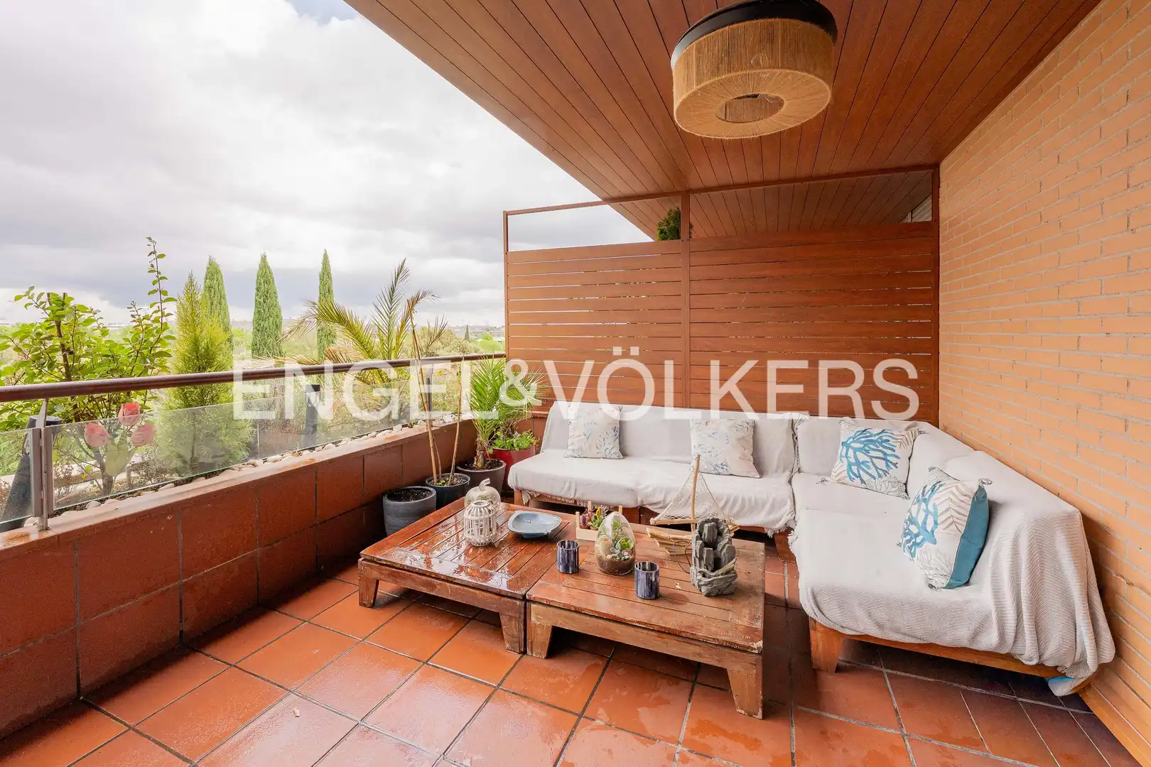 Terraza de Ático de alquiler en Boadilla del Monte con Aire acondicionado, Calefacción y Parquet