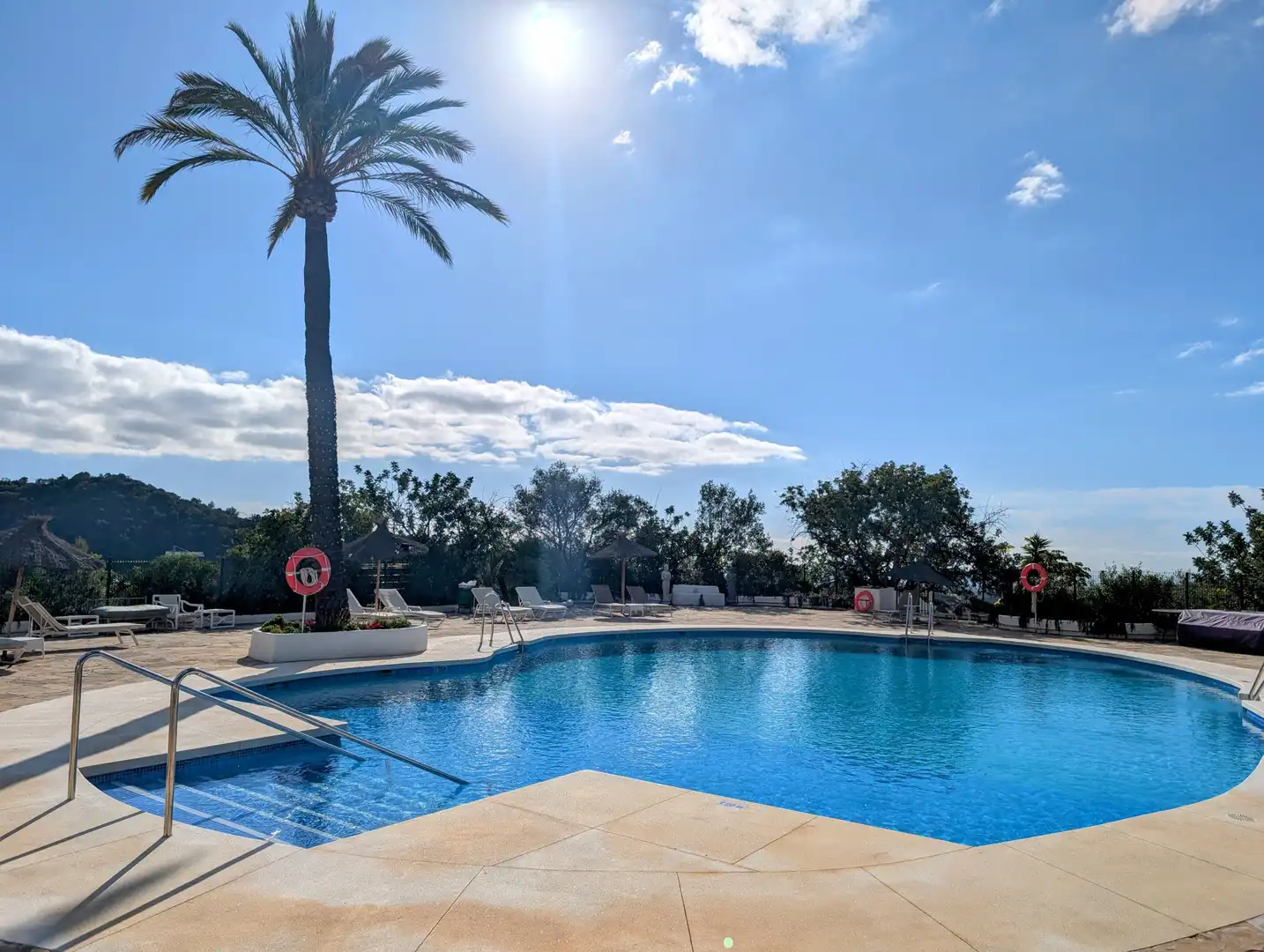 Piscina de Casa adosada en venta en Istán con Aire acondicionado, Terraza y Piscina