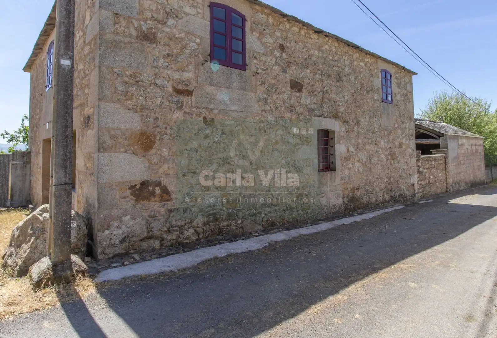 Vista exterior de Casa o chalet en venta en Guntín con Terraza y Trastero