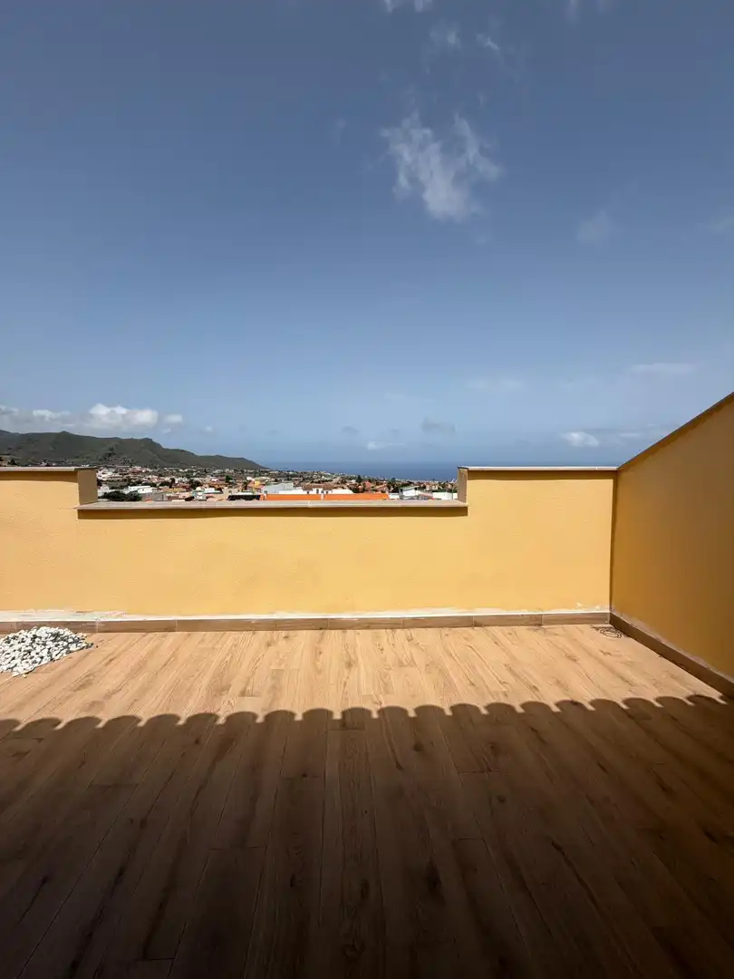 Terrassa de Casa adosada en venda en Tegueste amb Terrassa i Balcó