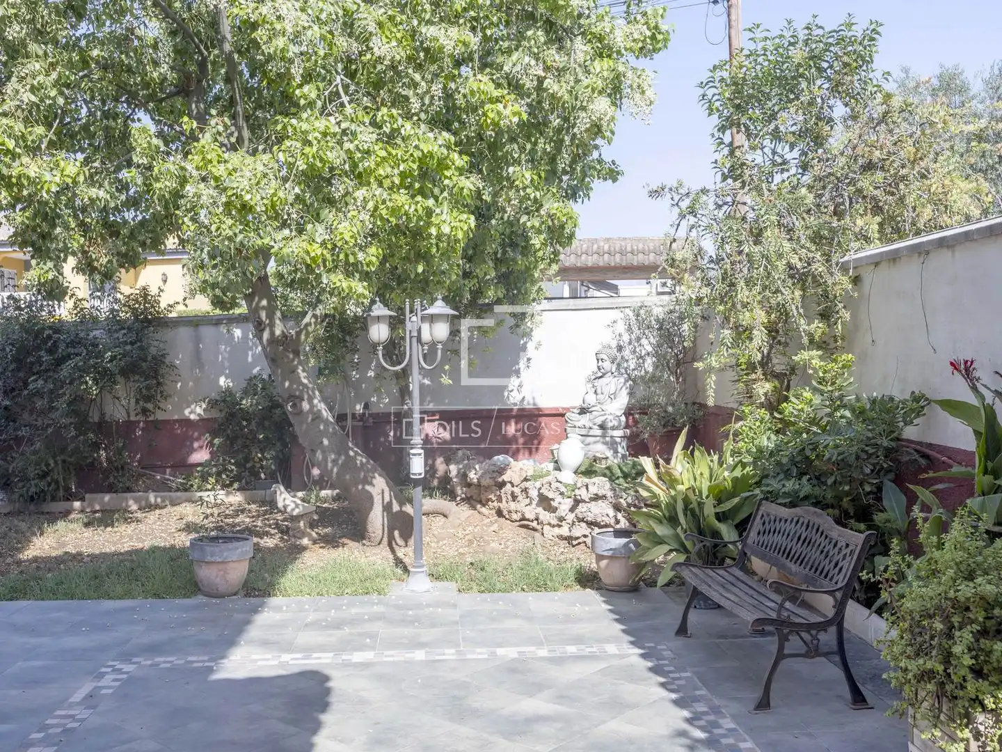 Garden of Houses for sale in La Pobla de Vallbona  with Air Conditioner, Heating and Private garden