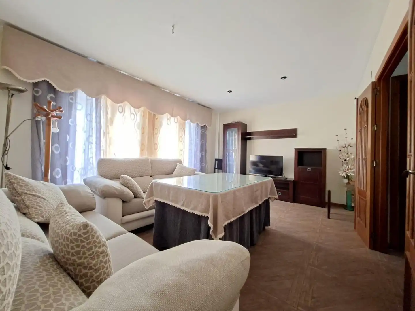Sala de estar de Dúplex en venta en Badajoz con Aire acondicionado, Calefacción y Trastero