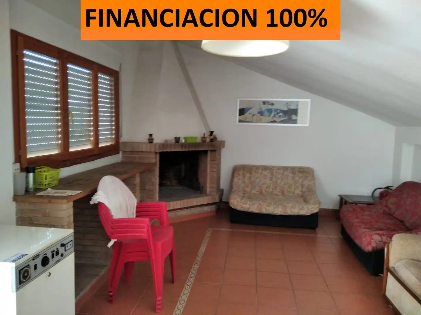 Living room of Houses for sale in Illueca  with Heating, Terrace and Storage room