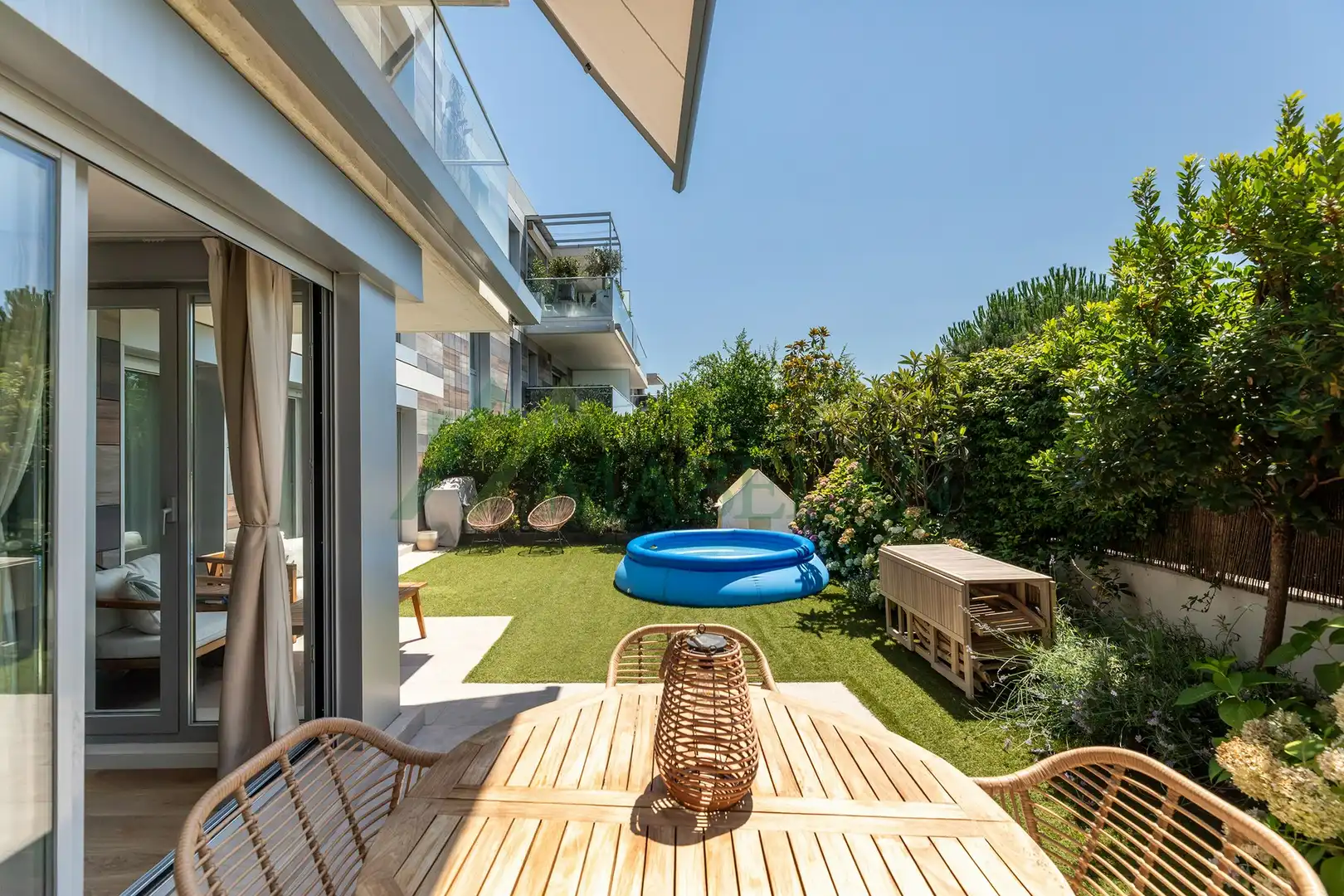 Terrace of Flat for rent in Las Rozas de Madrid  with Air Conditioner, Heating and Private garden