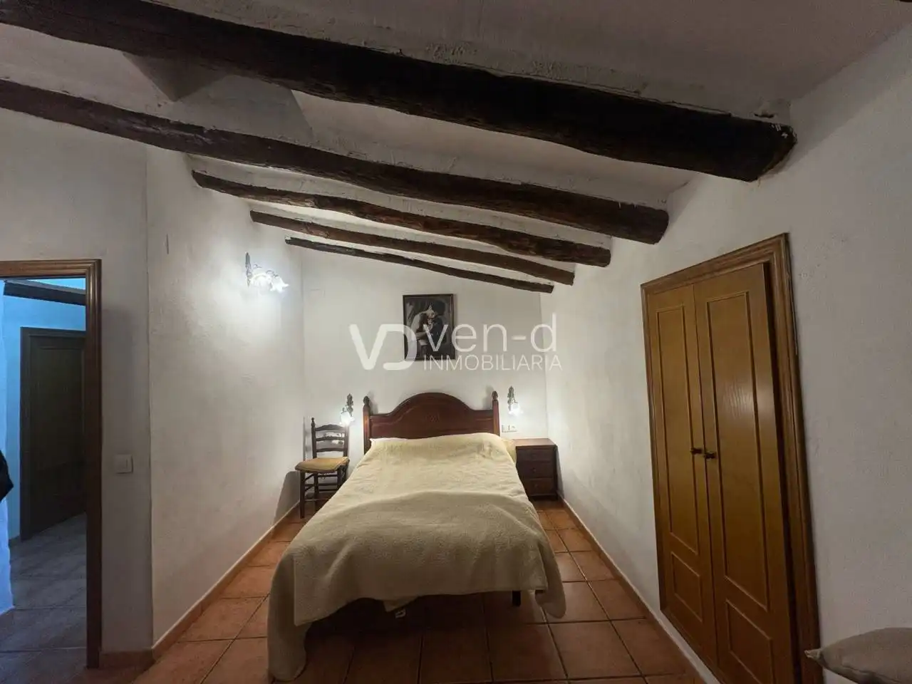 Habitación de Casa o chalet en venta en Enguera con Aire acondicionado, Calefacción y Jardín privado