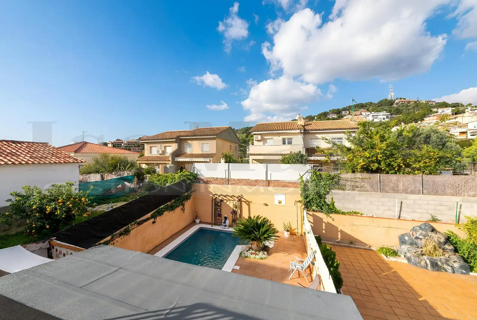 Swimming pool of Detached homes for sale in Calafell  with Private garden and Swimming Pool