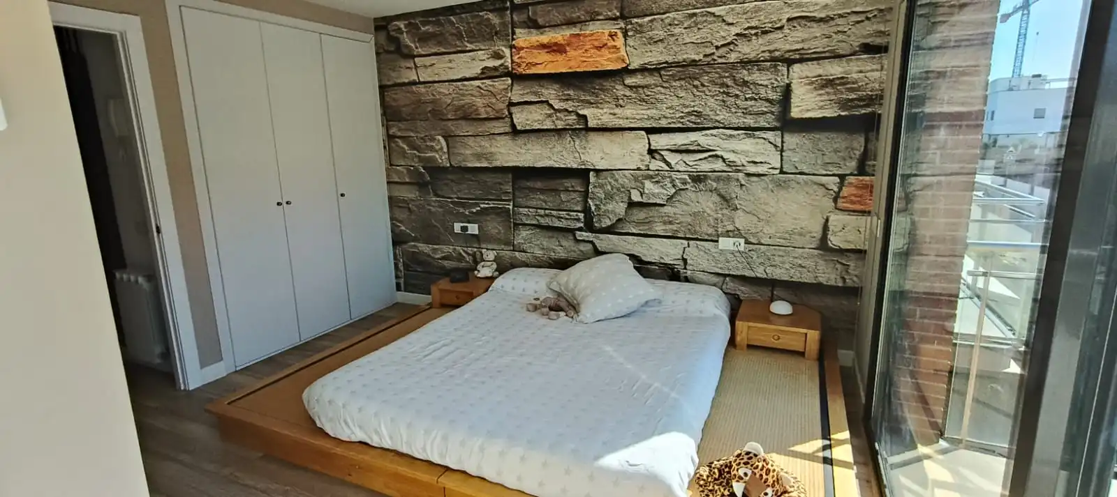 Schlafzimmer von Haus oder Chalet zum Verkauf in Sant Andreu de Llavaneres mit Klimaanlage, Heizung und Privatgarten