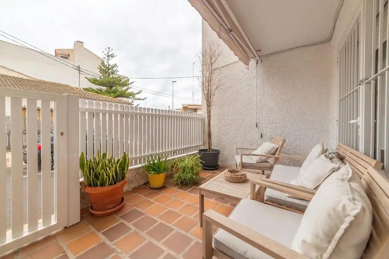 Terraza de Casa adosada en venta en San Pedro del Pinatar con Aire acondicionado, Terraza y Trastero