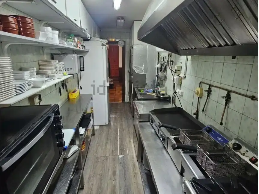 Cocina de Local en traspaso en  Logroño con Aire acondicionado, Calefacción y Amueblado