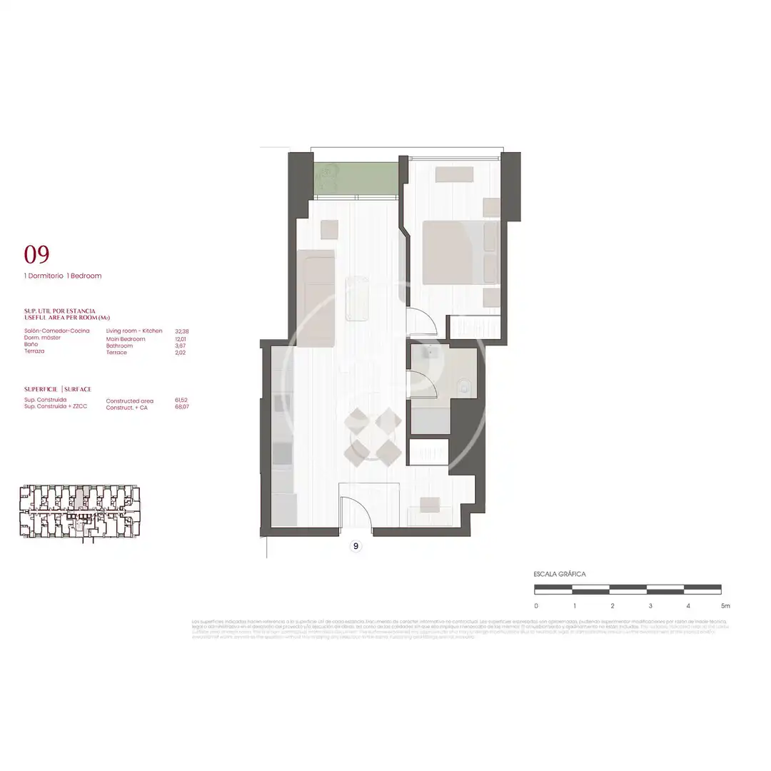 Flat with terrace for sale in Av. del General Perón, imagen 16