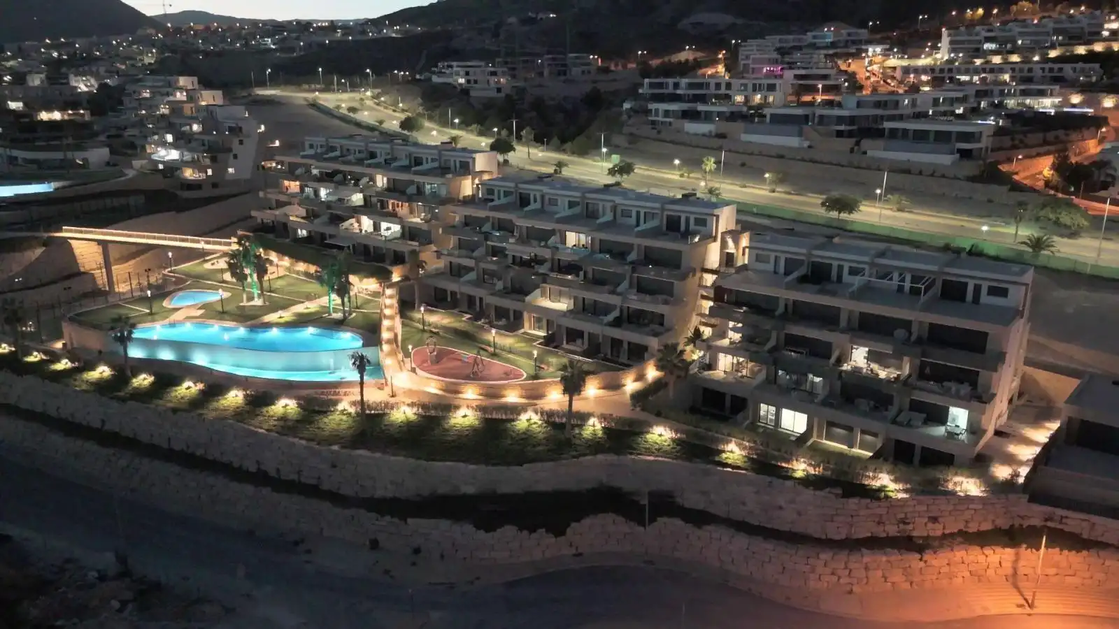 Vista exterior de Pis en venda en Finestrat Pueblo