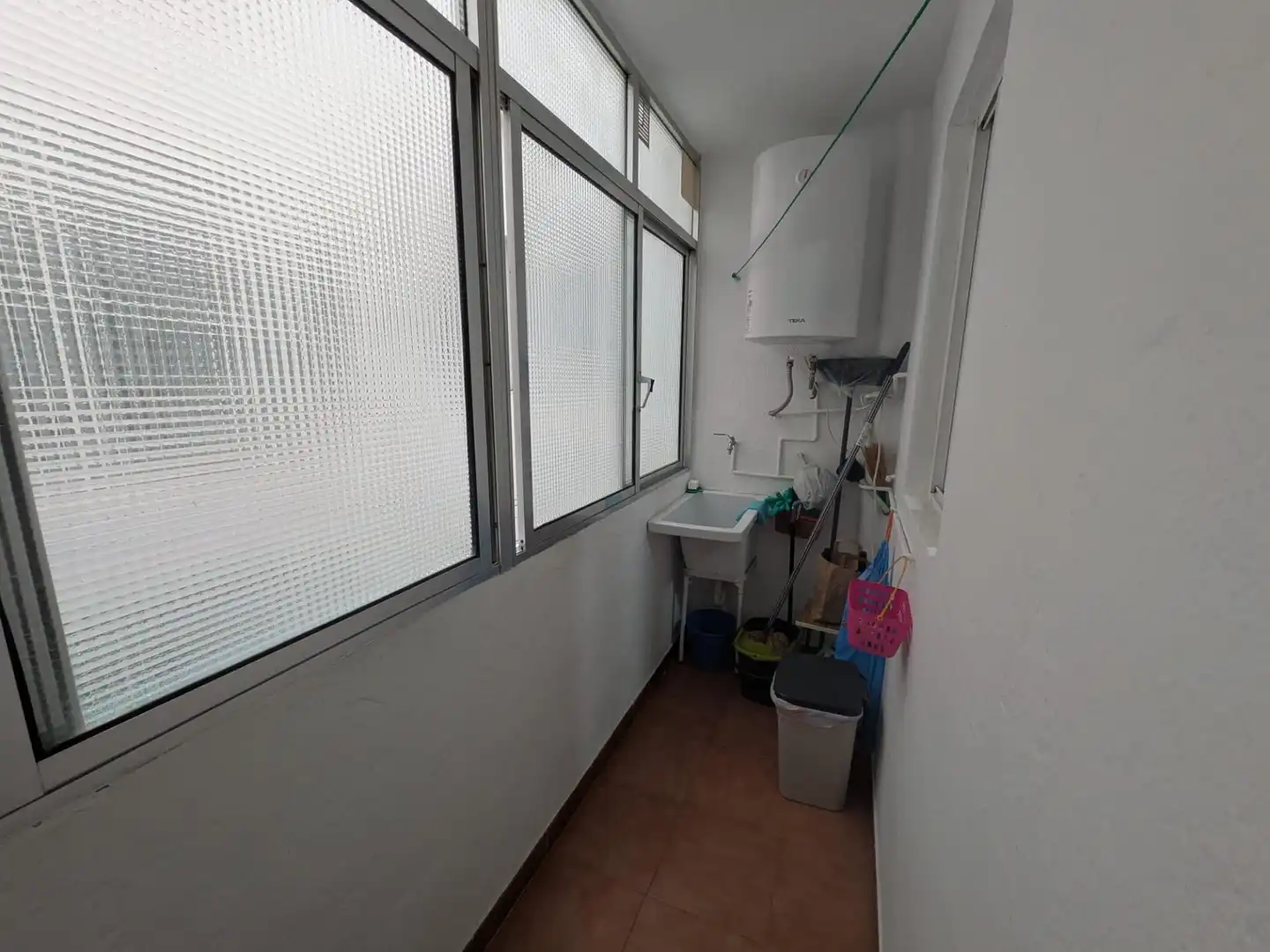 Terrasse von Wohnung zur Miete in Almería mit Möbliert