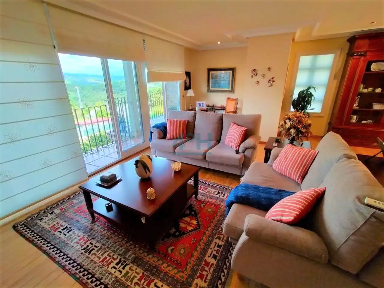 Sala de estar de Casa o chalet en venta en Amoeiro con Calefacción, Jardín privado y Terraza