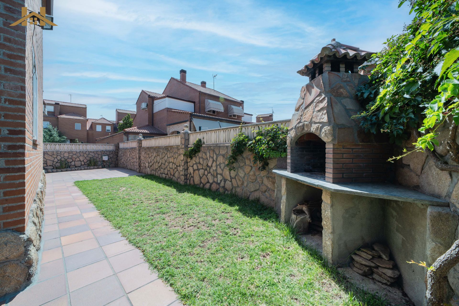 Garden of Single-family semi-detached for sale in Arroyomolinos (Madrid)  with Heating, Private garden and Terrace