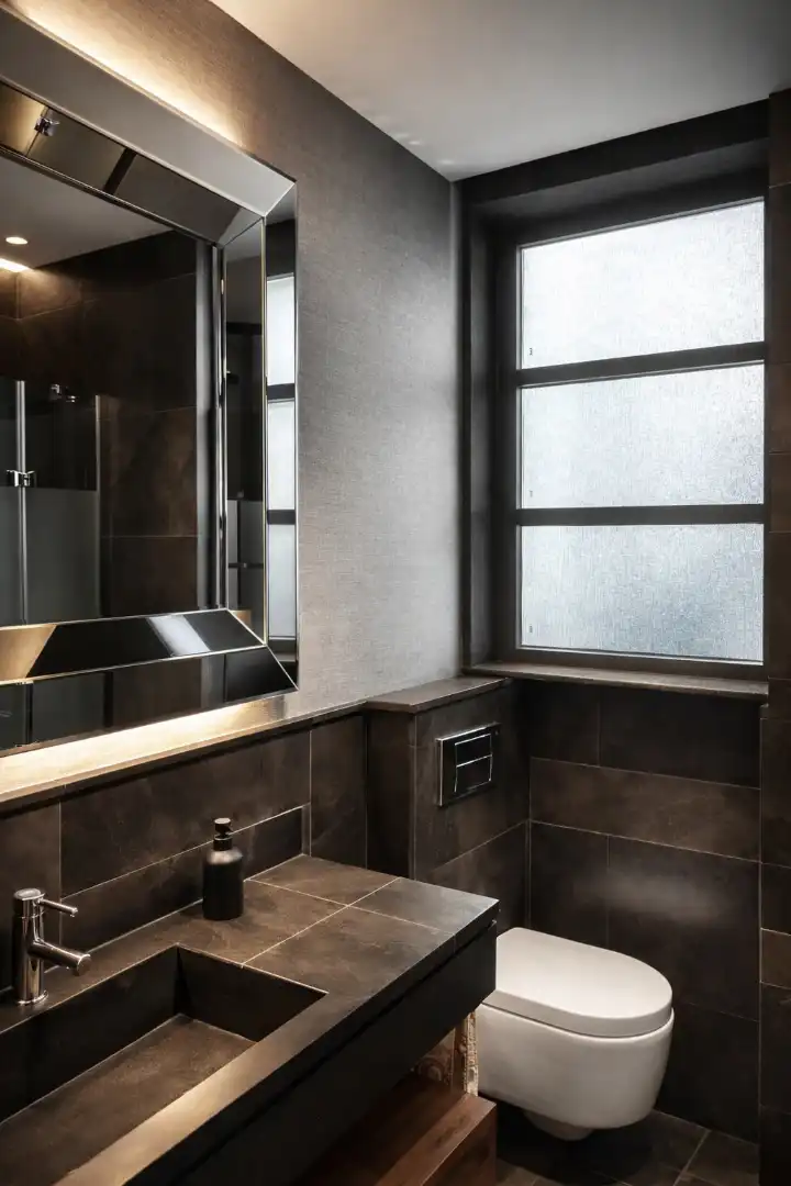 Bathroom of Flat for sale in Bilbao   with Heating, Parquet flooring and Terrace