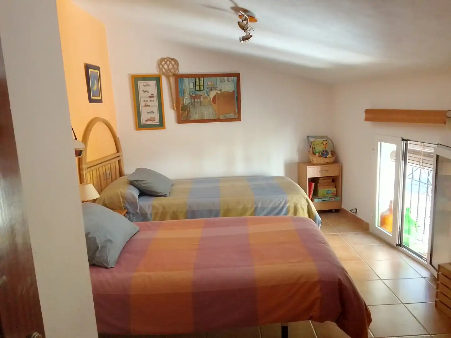 Bedroom of Country homes for sale in Villaluenga del Rosario  with Heating, Furnished and Washing machine