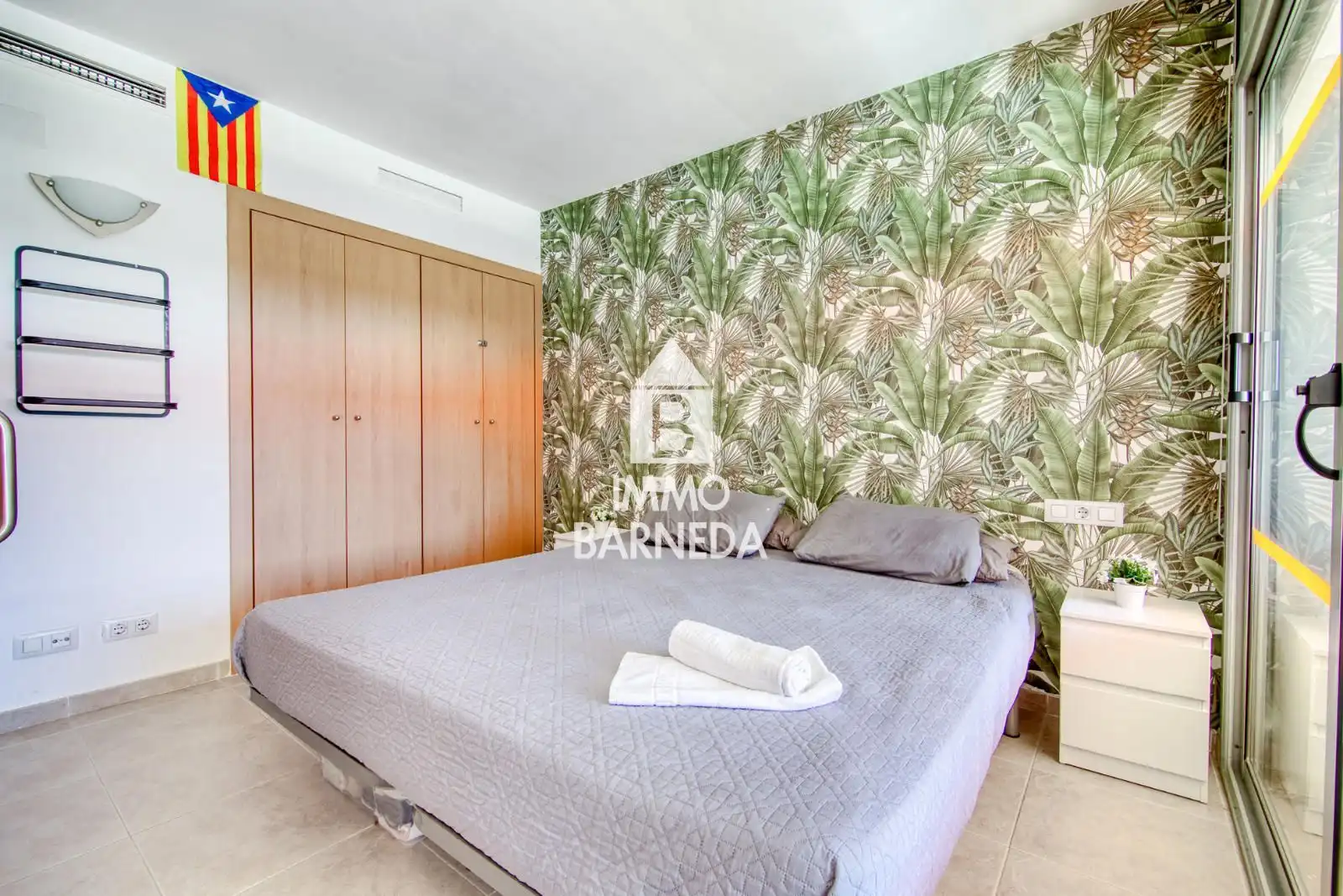Bedroom of Flat for sale in Roses  with Air Conditioner, Heating and Terrace