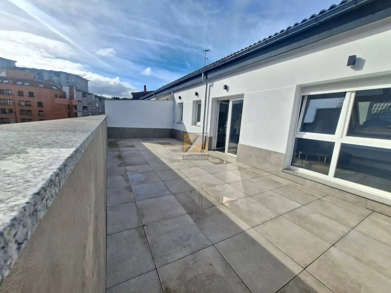 Terrace of Attic for sale in Oviedo   with Heating, Terrace and Furnished