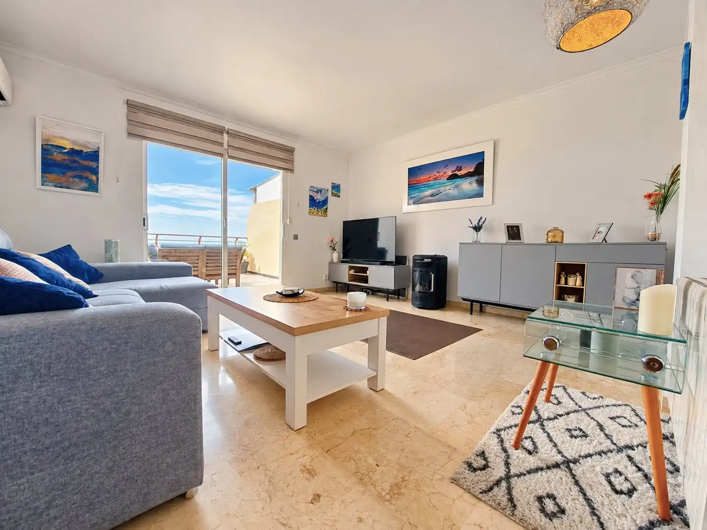 Living room of Attic for sale in Centro Urbano