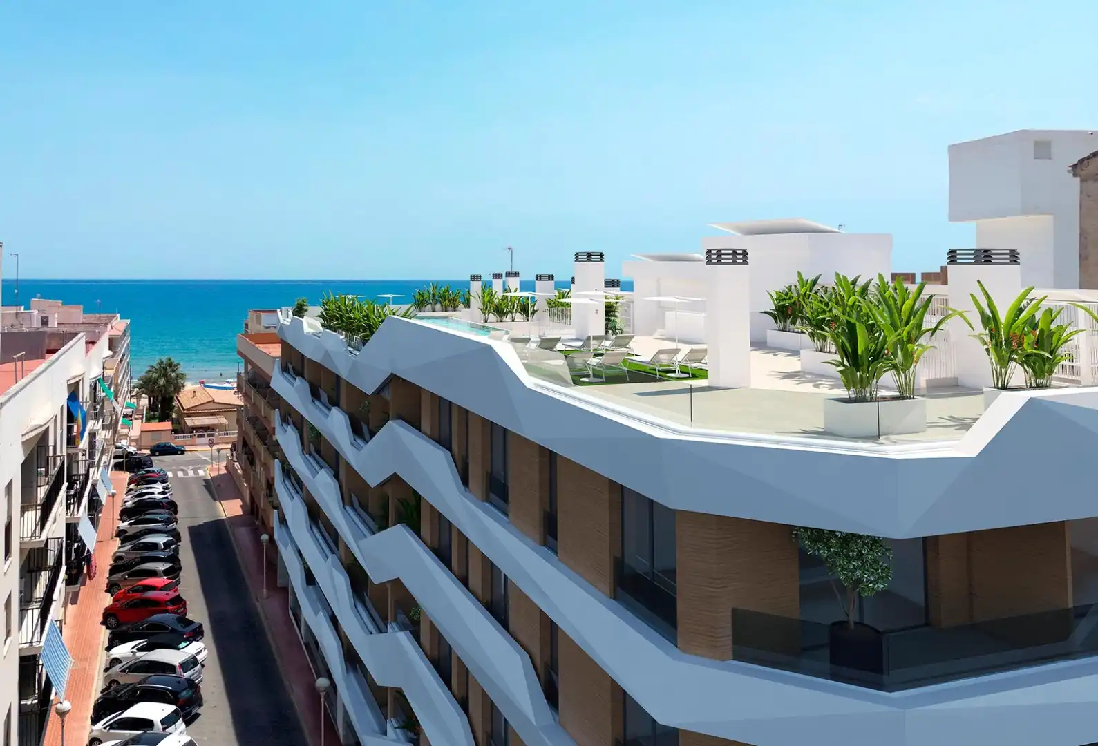 Ático con piscina en venta en Guardamar Playa, imagen 12