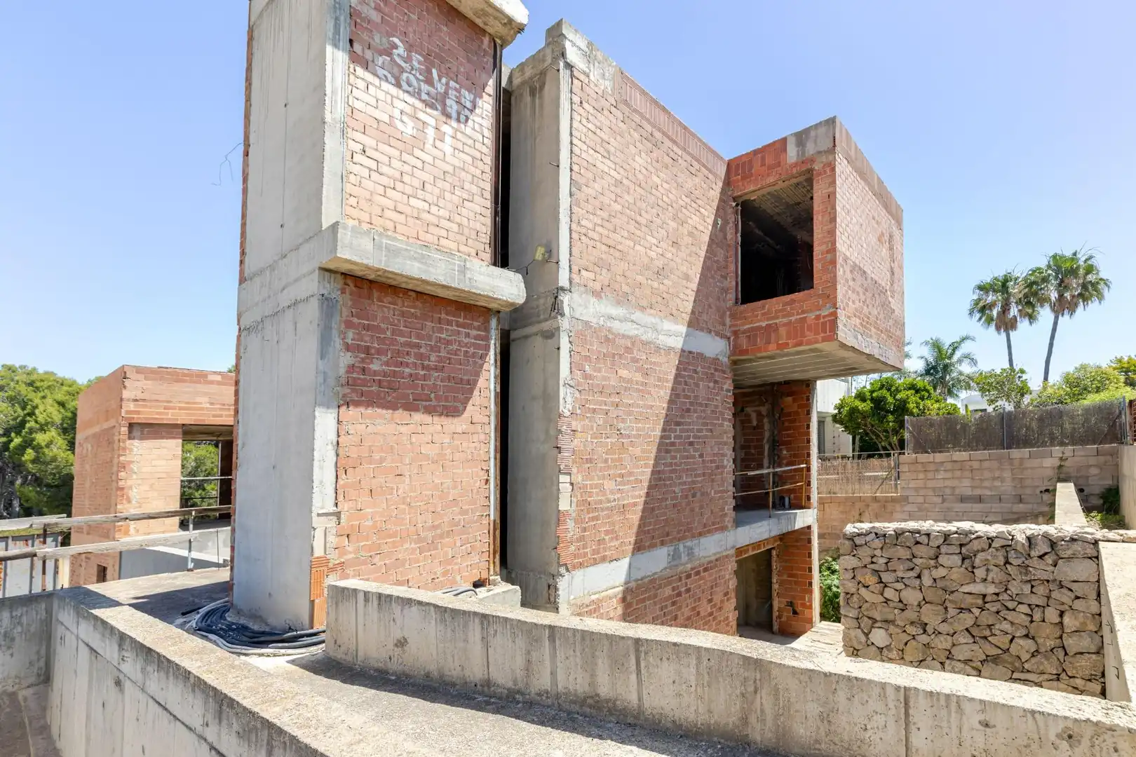 Vista exterior de Casa o xalet en venda en Godella amb Traster i Piscina