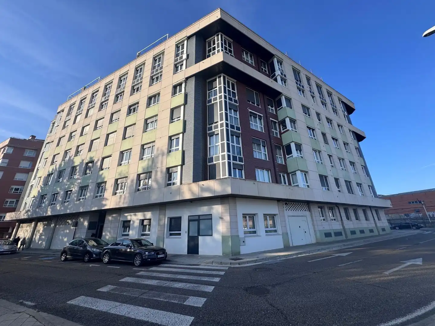 Vista exterior de Pis en venda en Palencia Capital amb Calefacció