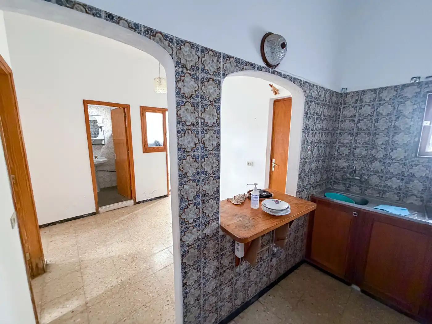 Cocina de Casa o chalet en venta en Moya (Las Palmas) con Jardín privado