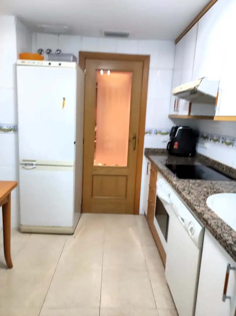 Cocina de Apartamento de alquiler en Alicante / Alacant con Aire acondicionado, Calefacción y Terraza