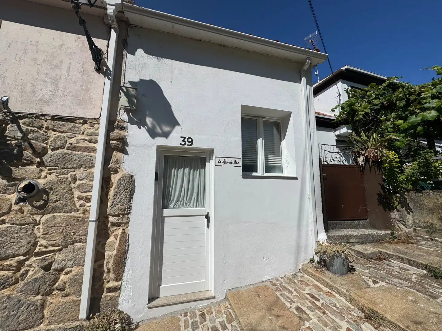 Vista exterior de Casa o chalet en venta en Muros con Amueblado