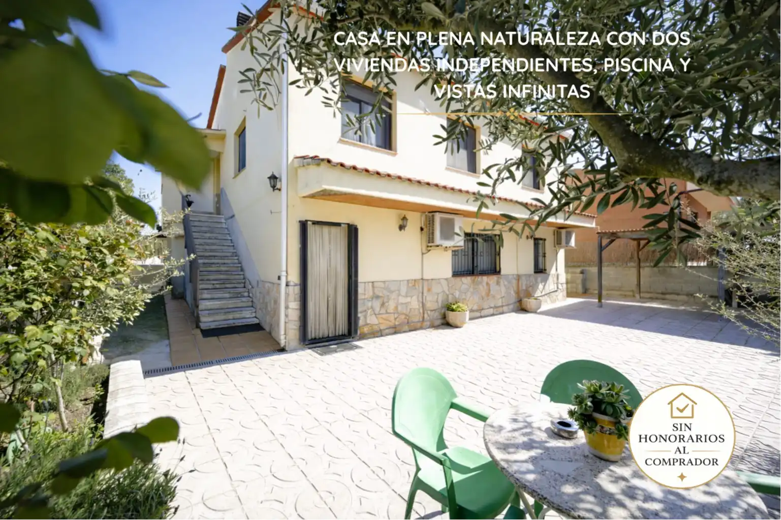 Vista exterior de Casa o chalet en venta en Vacarisses con Aire acondicionado, Calefacción y Terraza