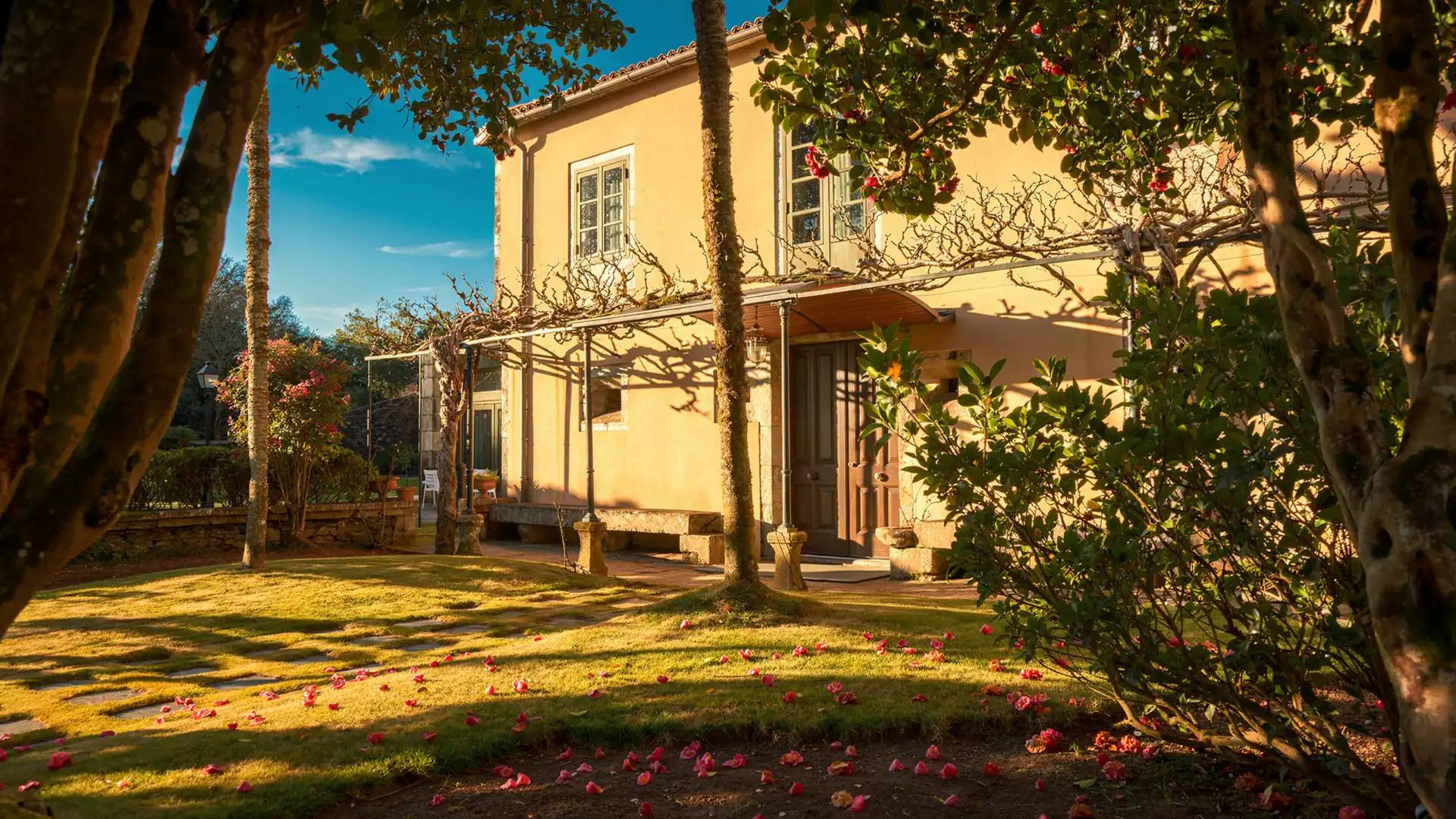 Vista exterior de Casa o xalet en venda en Boqueixón amb Calefacció, Parquet i Traster