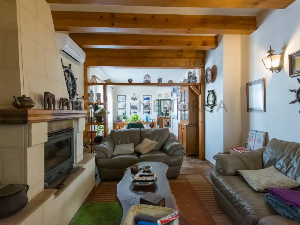 Living room of Houses for sale in Es Mercadal  with Air Conditioner and Terrace
