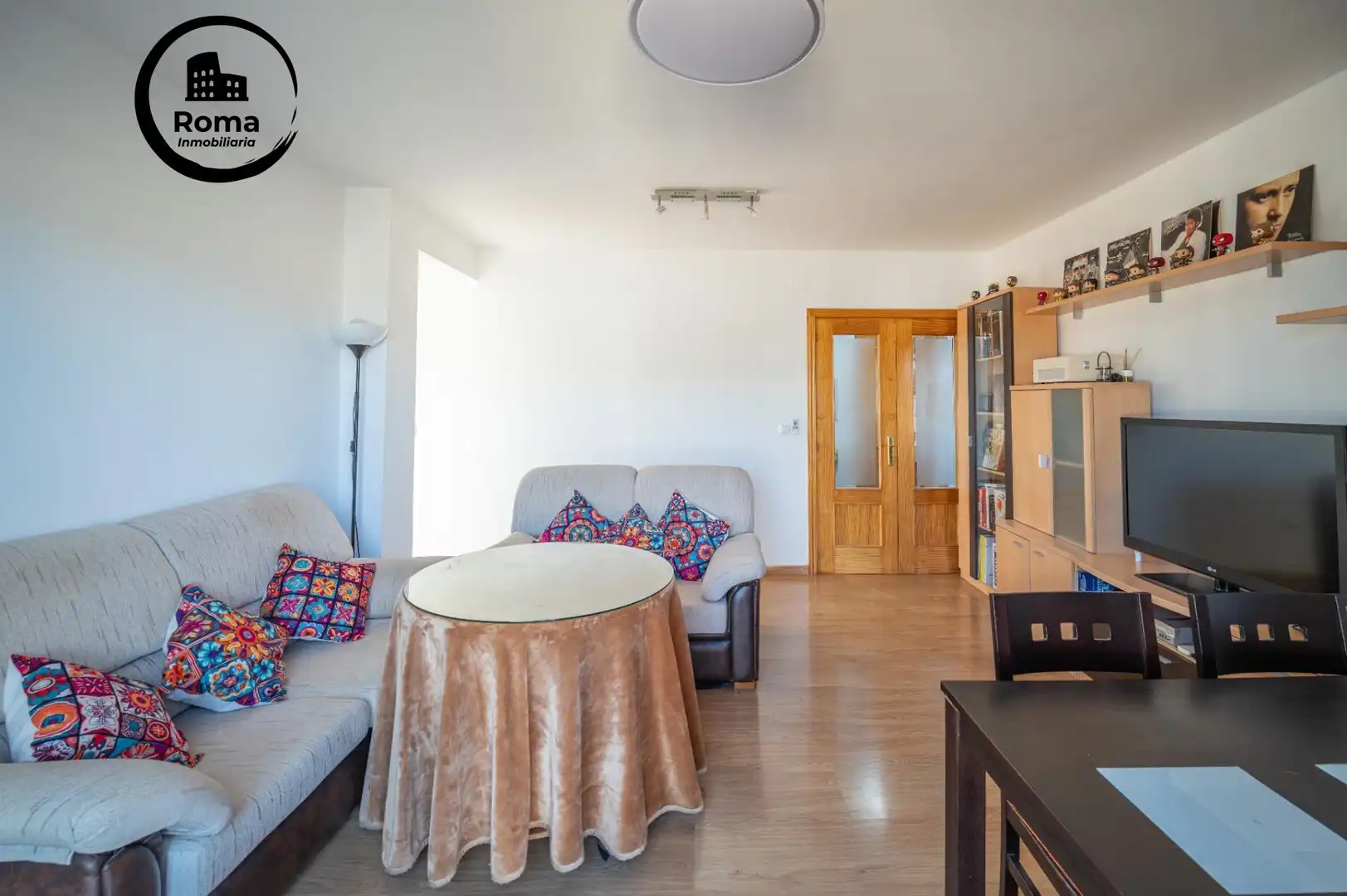 Living room of Attic for sale in Armilla  with Terrace, Storage room and Furnished