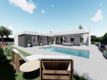 Chalet con piscina en venta en Urbanizacion VISTAMAR VILLAS