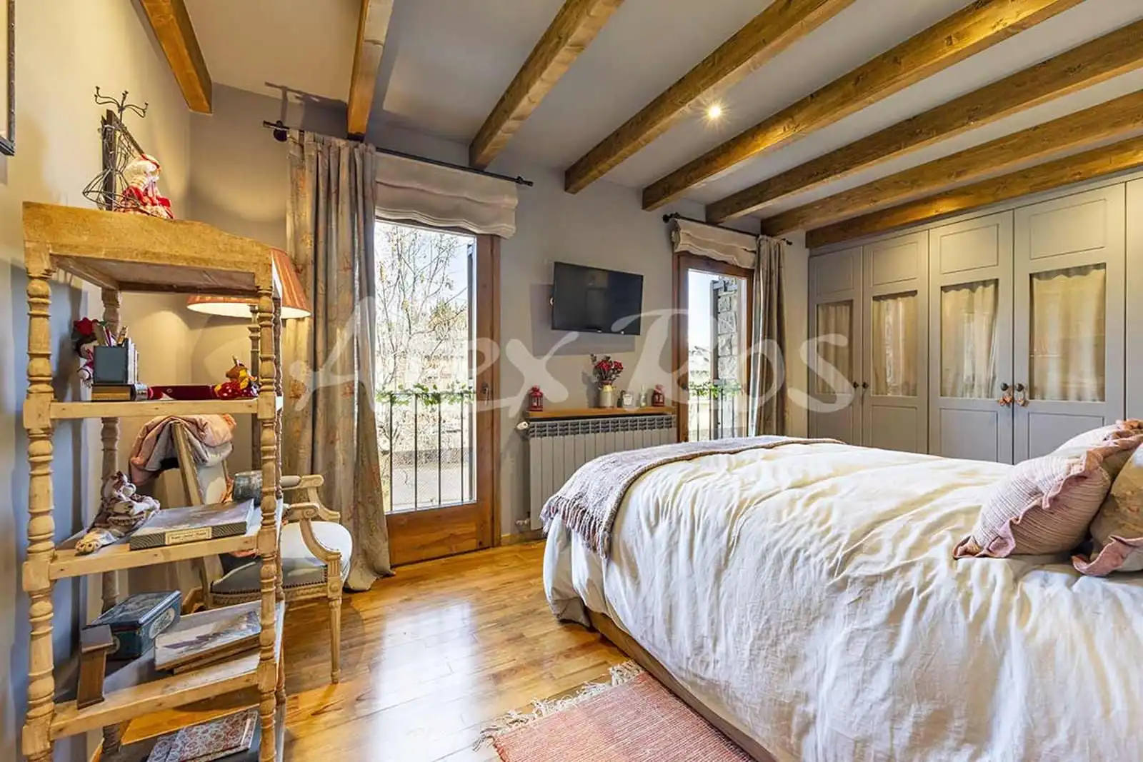 Bedroom of Houses for sale in Urús  with Heating, Private garden and Terrace