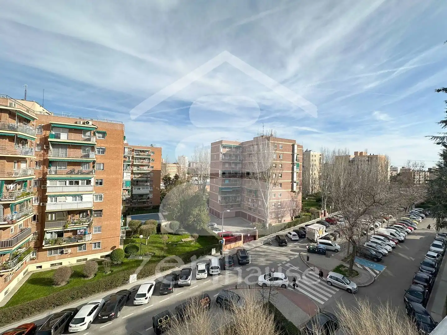 Vista exterior de Piso en venta en Madrid con Terraza