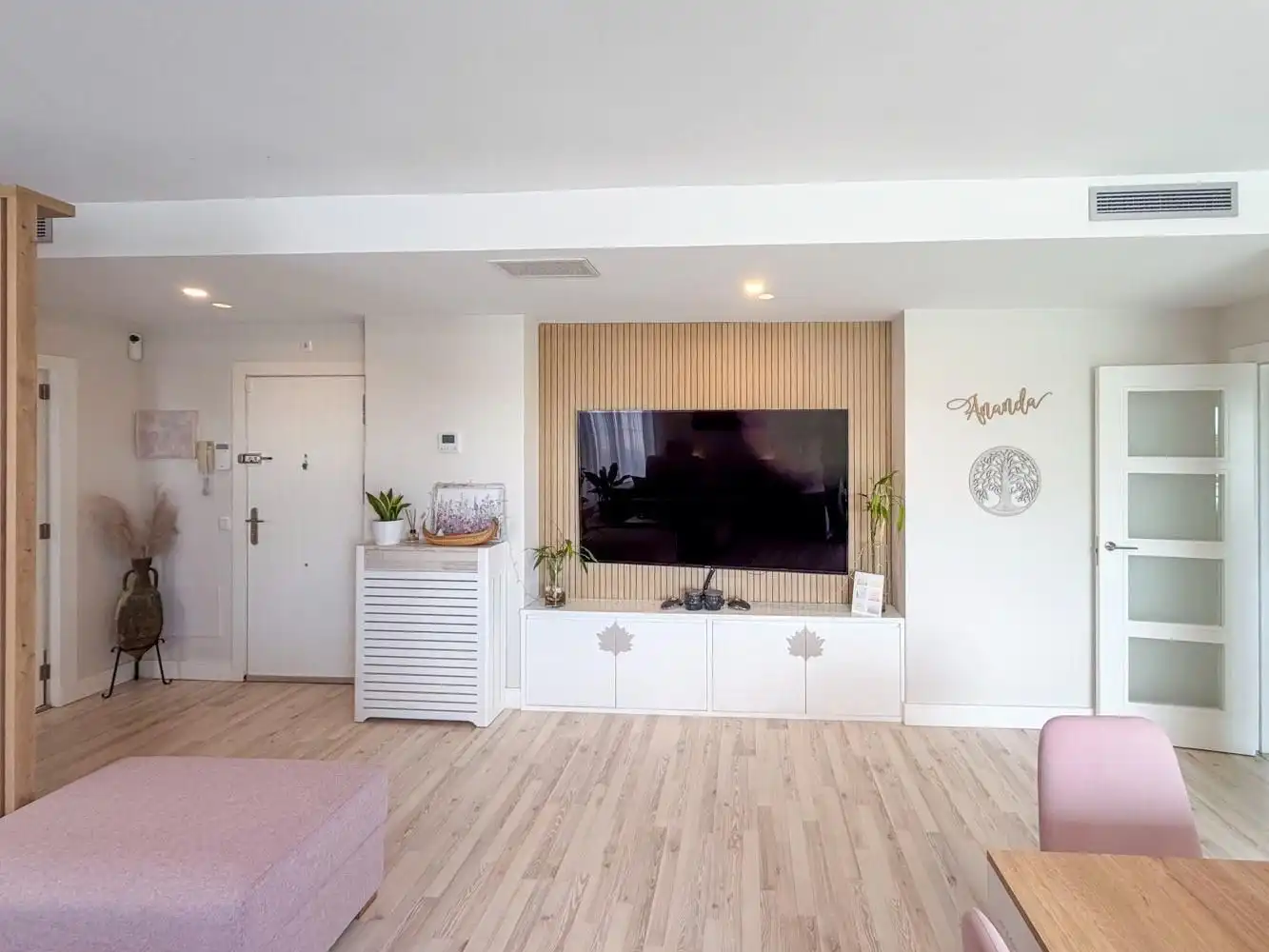 Wohnzimmer von Dachboden zum Verkauf in Illescas mit Klimaanlage, Heizung und Terrasse