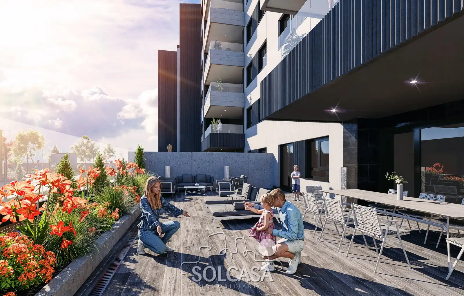 Terraza de Piso en venta en Valladolid con Calefacción, Jardín privado y Parquet